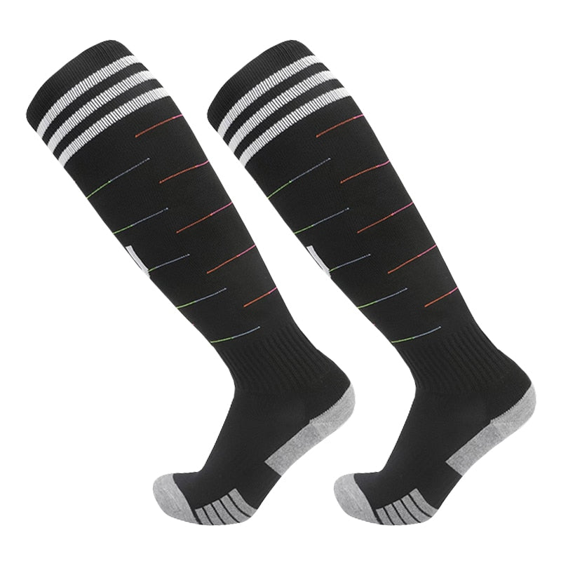 Thickening Towel Bottom Soccer Socks for the Adult or Kid Athlete