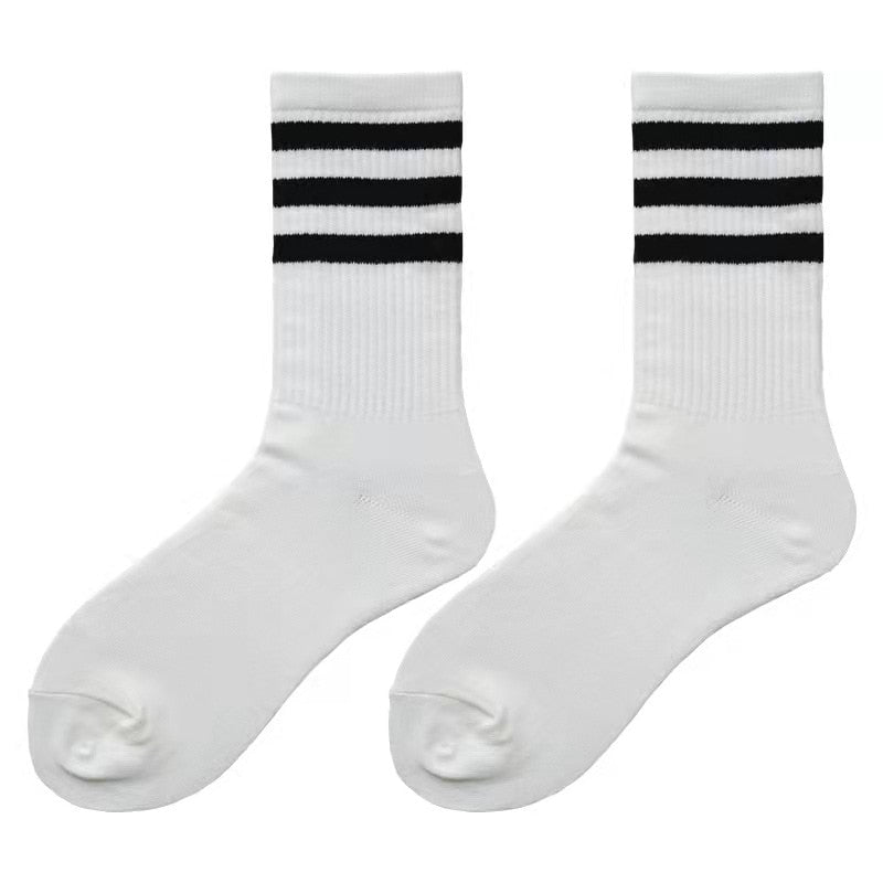 Striped Cotton Socks