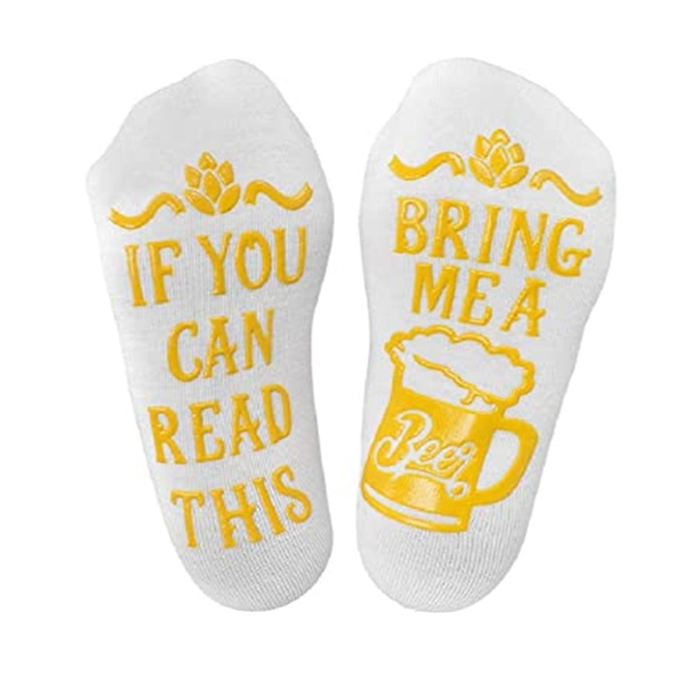 Unisex Funny Quote Socks