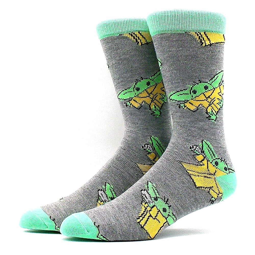 Comic Book, Anime, Yoda, Star Wars Novelty Socks