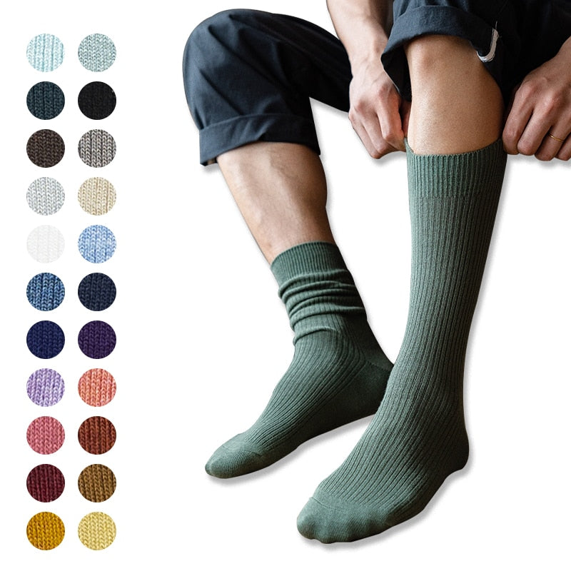 Men’s Cotton/Poly Blend Tube Socks