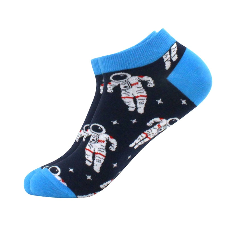 Men’s Fun Print Ankle Socks