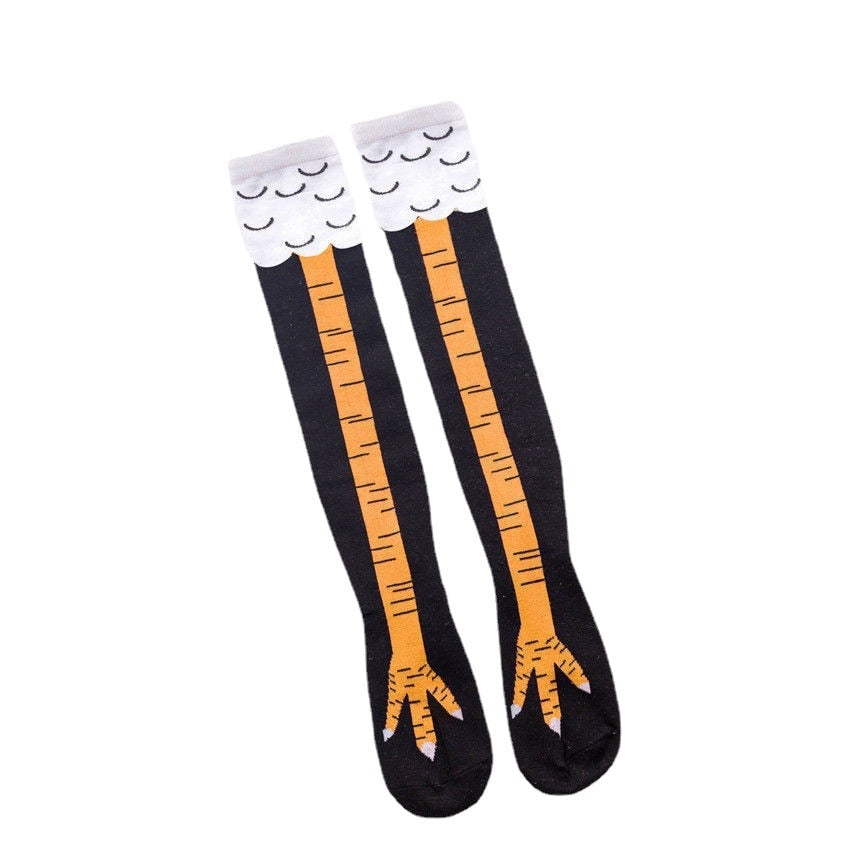 Woman's Sexy Chicken Paws Feet Socks and Other Fun Prints