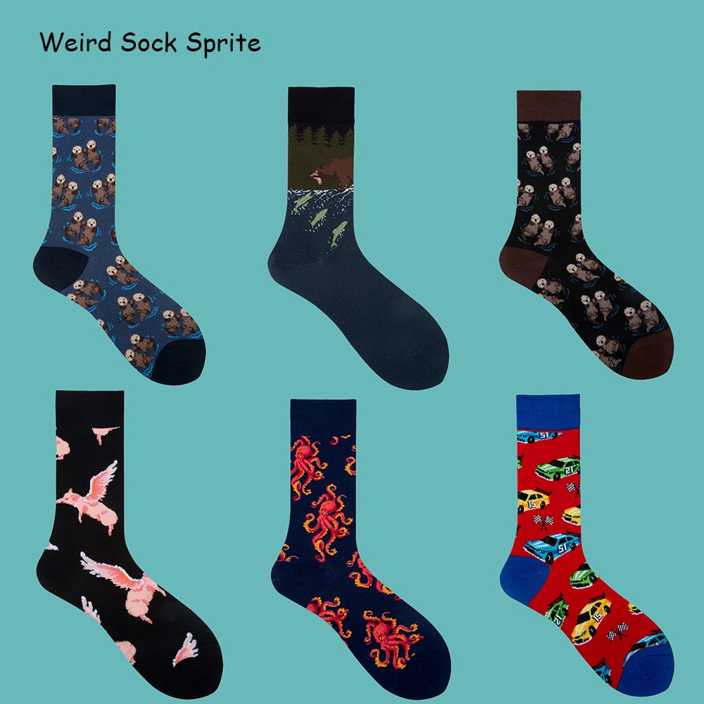 Fun Print Tube Socks, Unisex