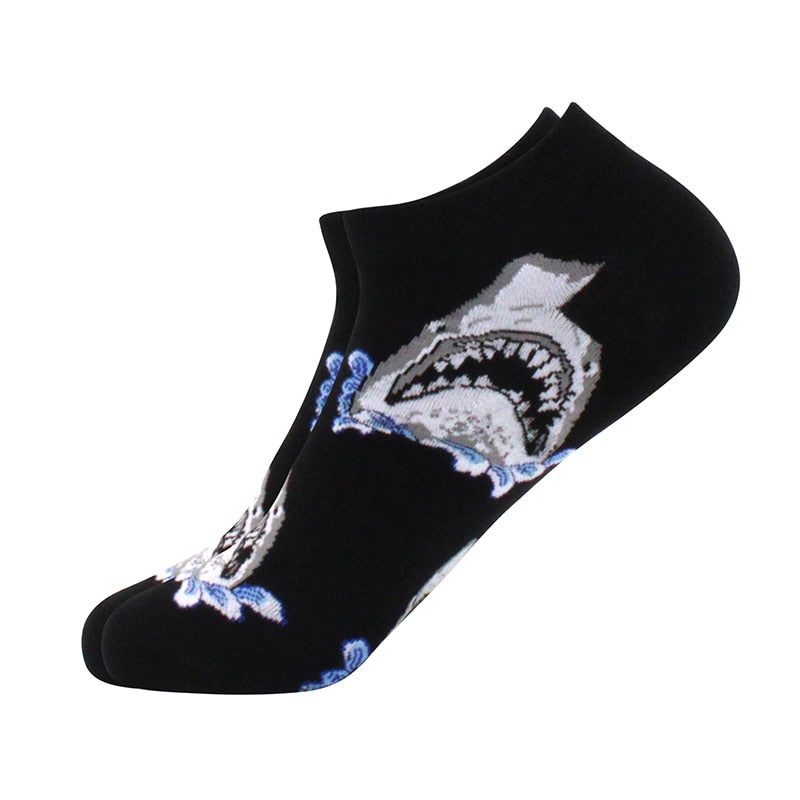 Men’s Fun Print Ankle Socks