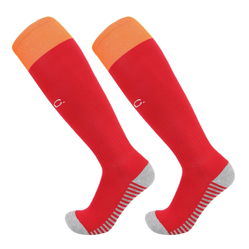 Thickening Towel Bottom Soccer Socks for the Adult or Kid Athlete