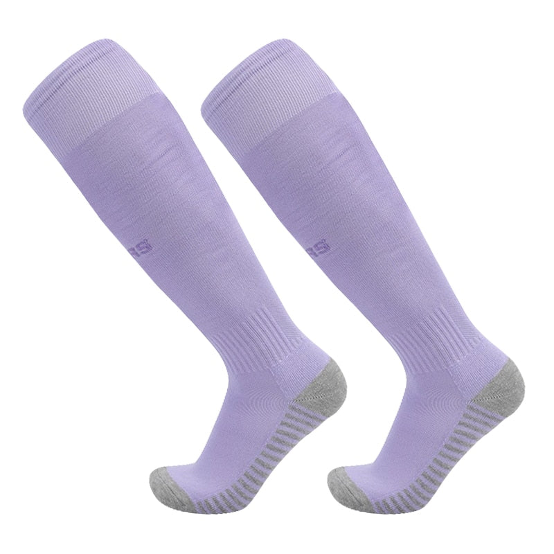 Thickening Towel Bottom Soccer Socks for the Adult or Kid Athlete