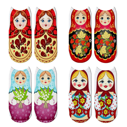 Russian Doll Socks