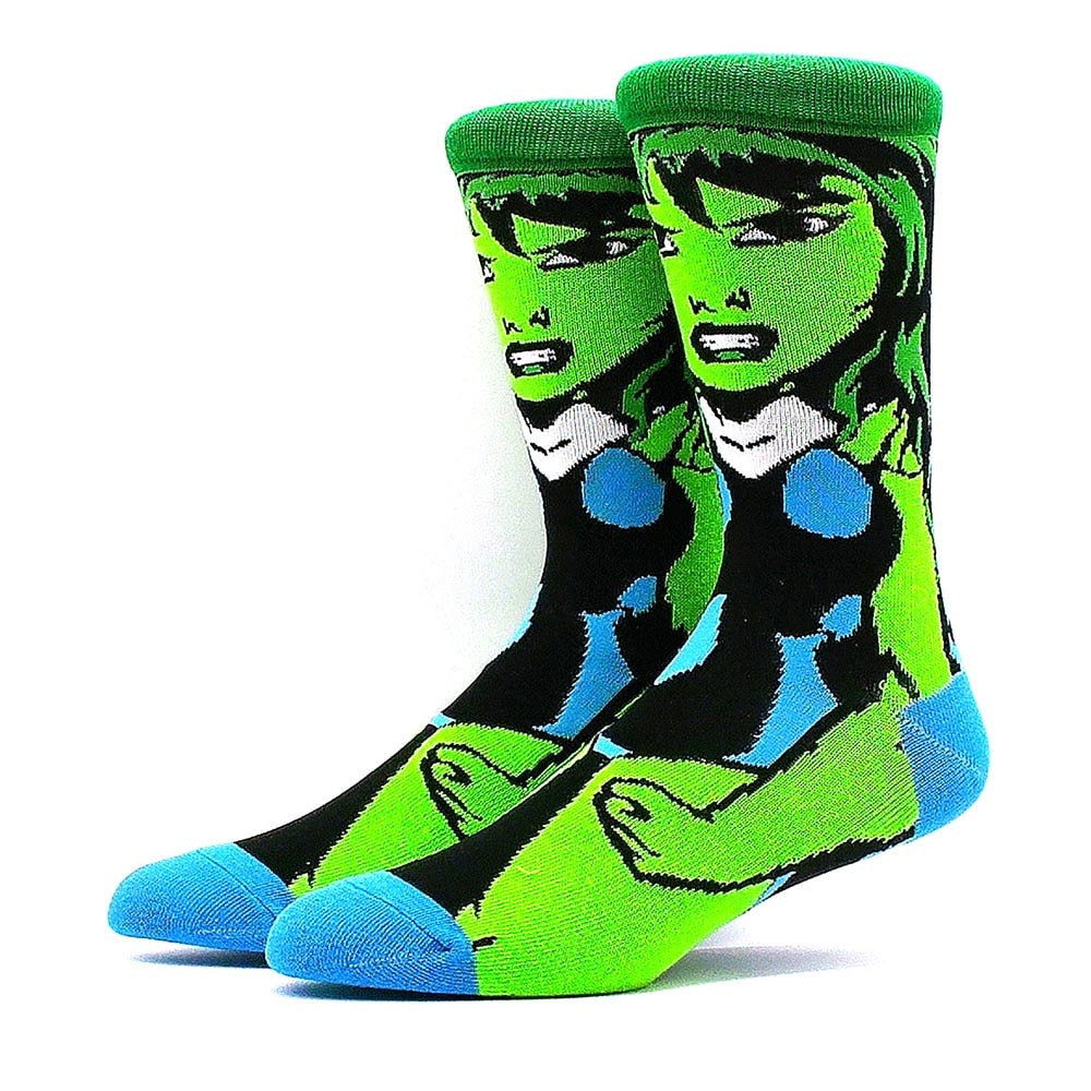 Comic Book, Anime, Yoda, Star Wars Novelty Socks