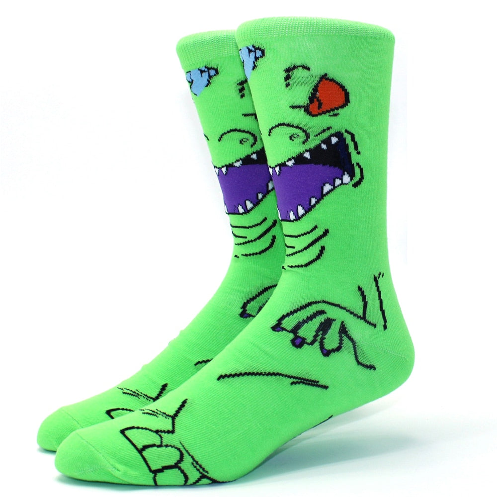 Comic Book, Anime, Yoda, Star Wars Novelty Socks