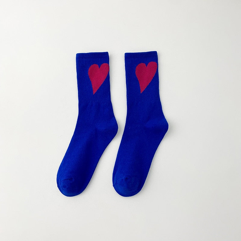 Organic Cotton Heart On Your Ankle Socks