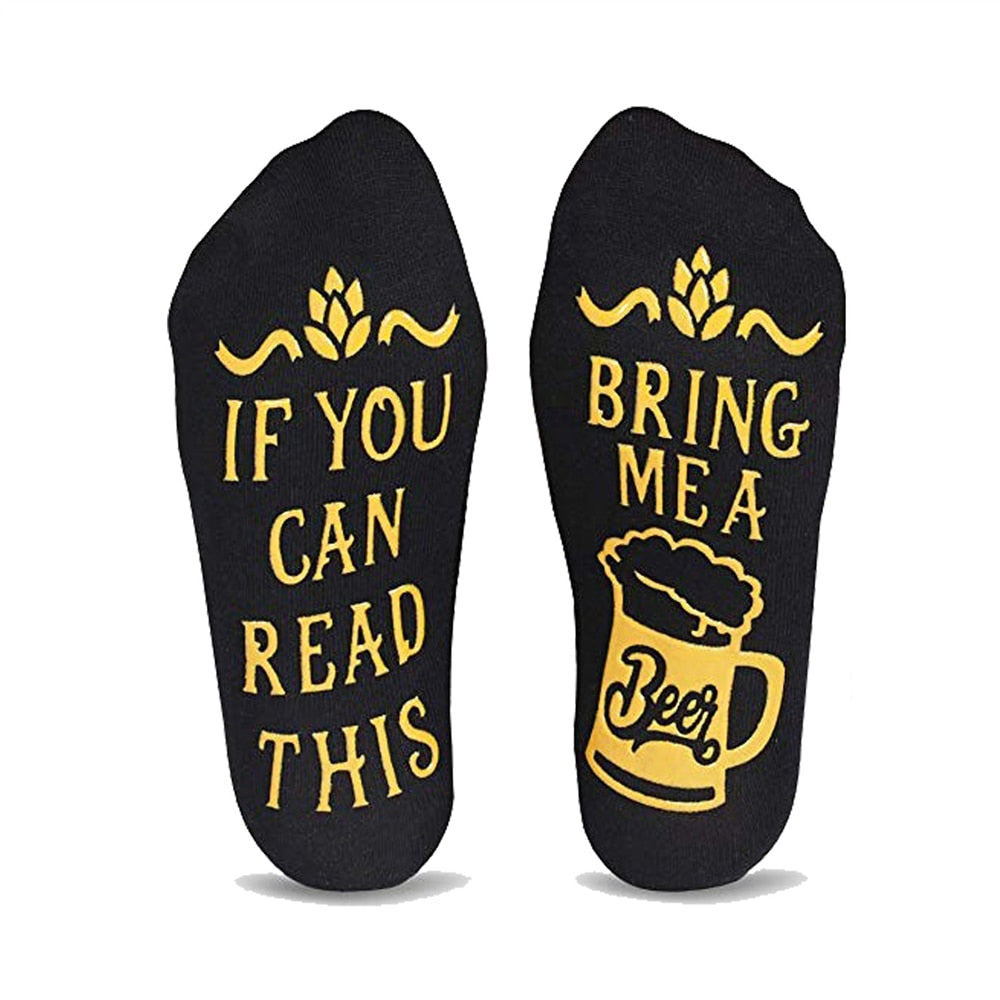 Unisex Funny Quote Socks