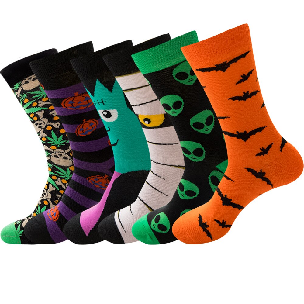 Fun Fall Time Socks! Skulls, Aliens, Pumpkins and more!