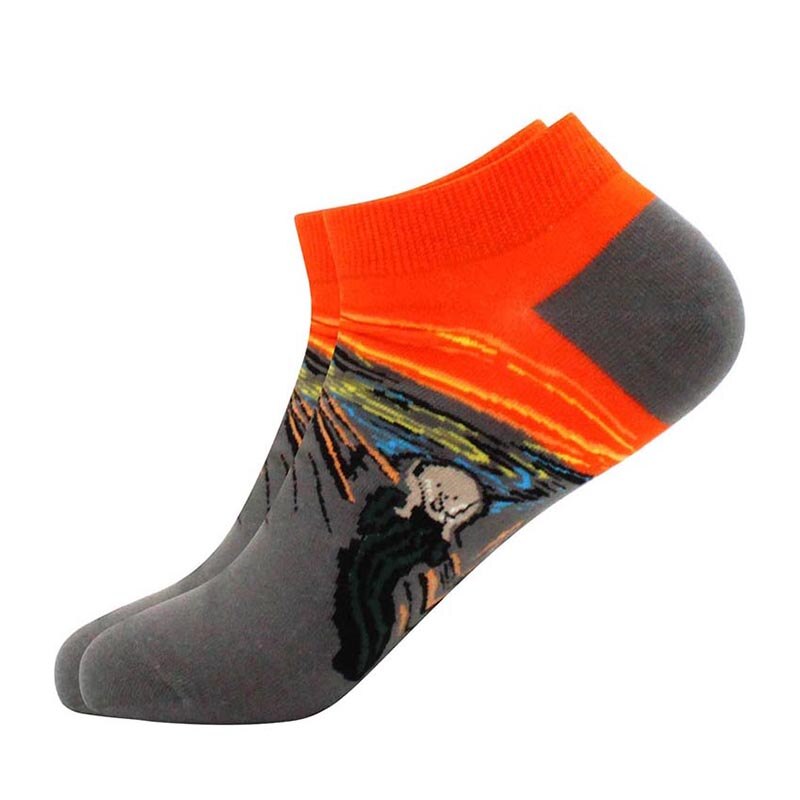 Men’s Fun Print Ankle Socks