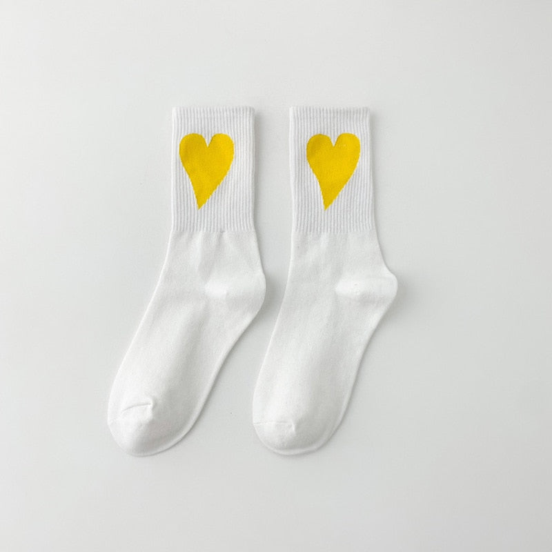 Organic Cotton Heart On Your Ankle Socks