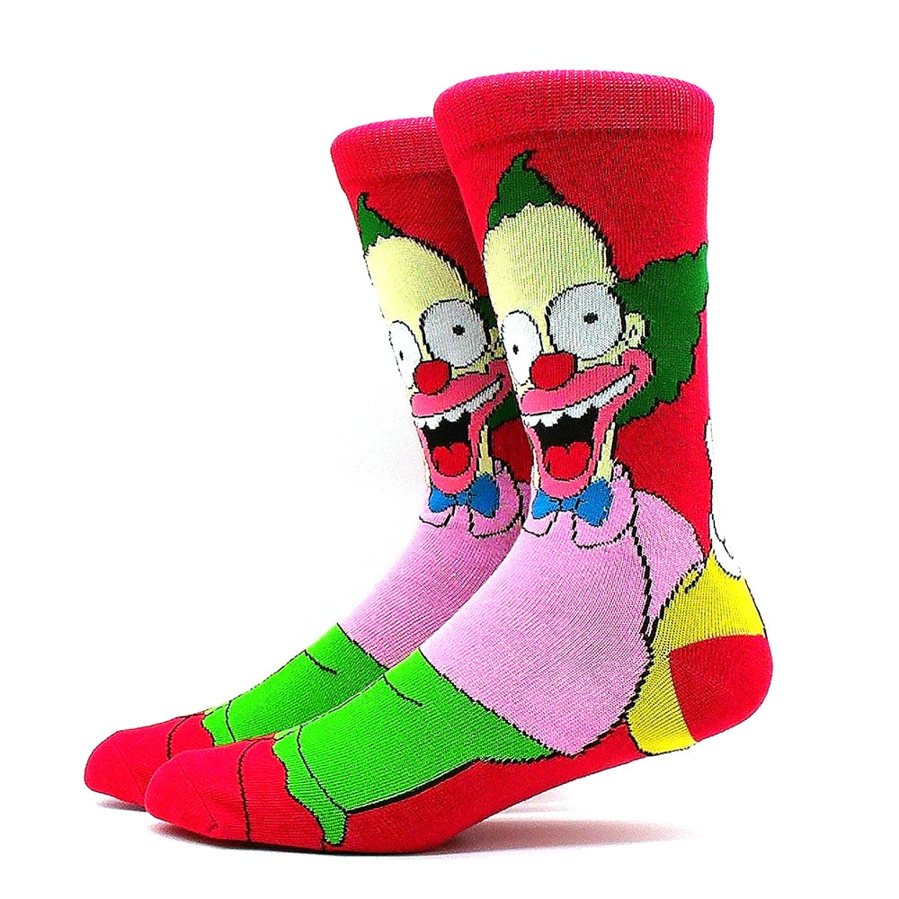 Comic Book, Anime, Yoda, Star Wars Novelty Socks