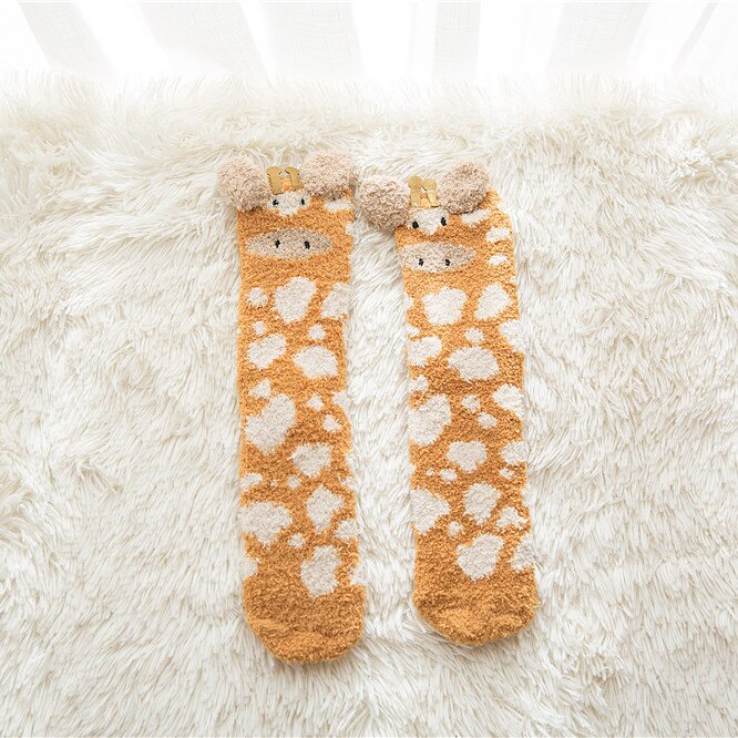 Cute Winter Fleece Socks