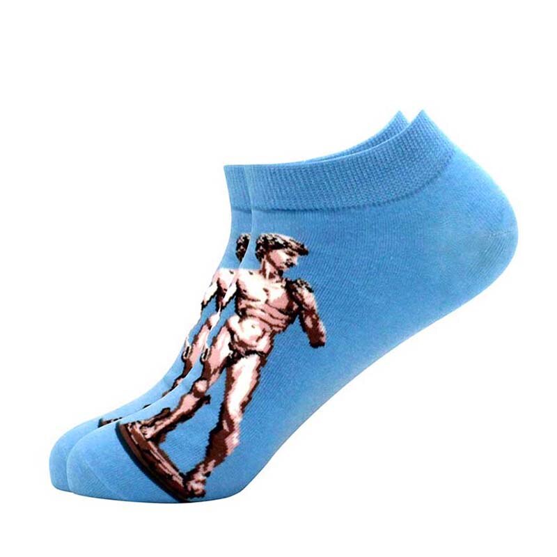 Men’s Fun Print Ankle Socks