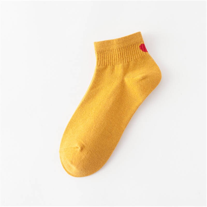 Women's Casual Ankle Socks with Heart