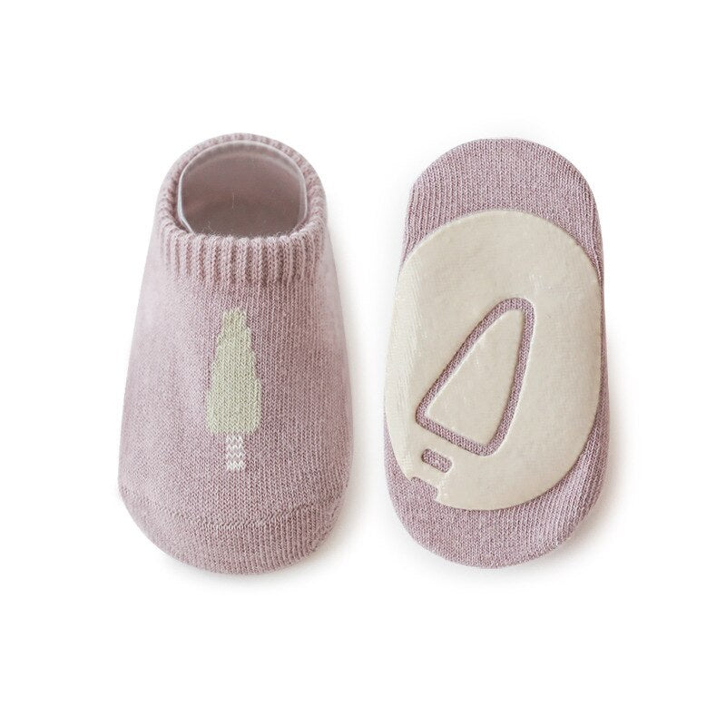 Anti-slip Floor Socks for 0-6 years