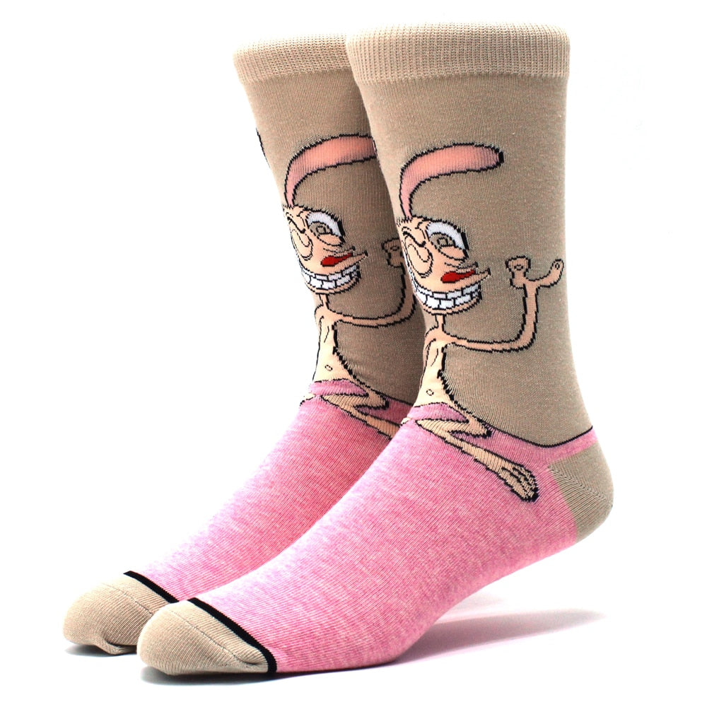 Comic Book, Anime, Yoda, Star Wars Novelty Socks