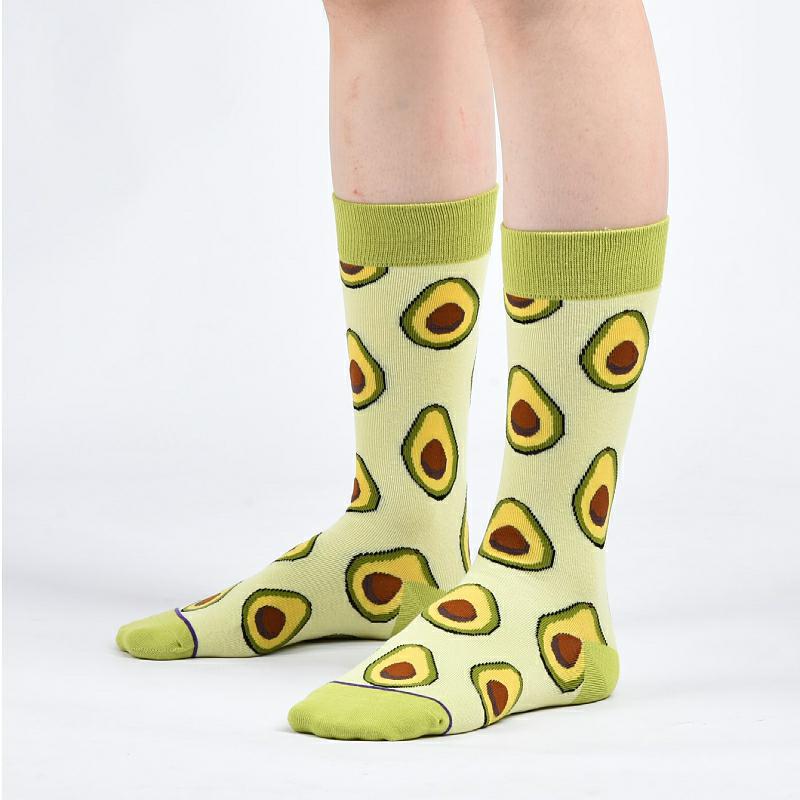 Fun colorful printed socks, Unisex