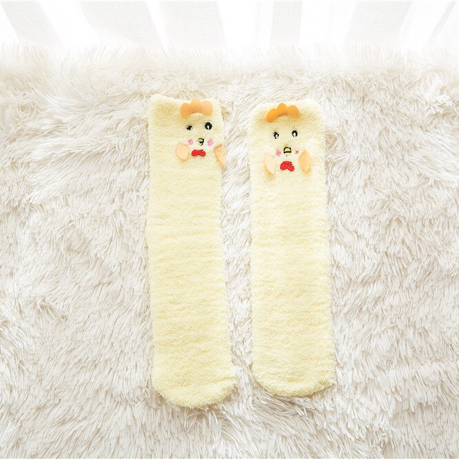 Cute Winter Fleece Socks