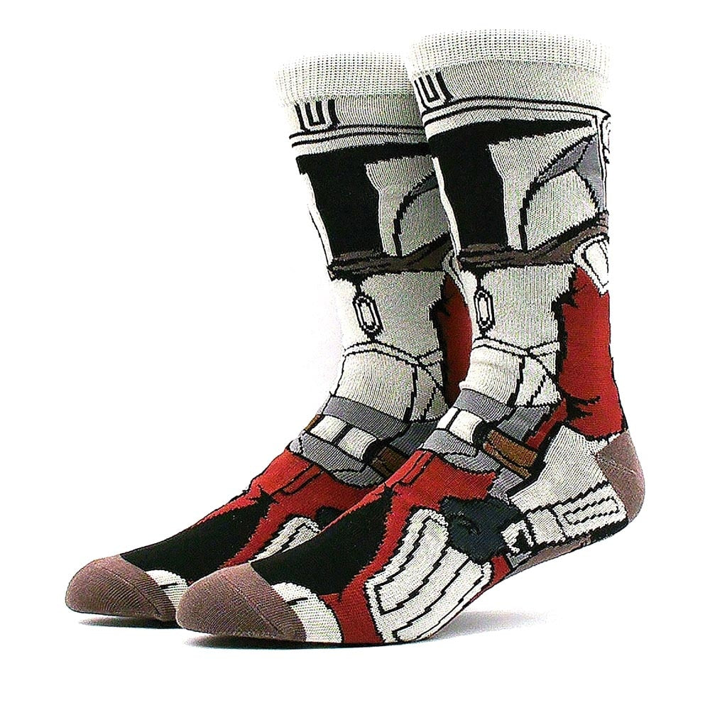 Comic Book, Anime, Yoda, Star Wars Novelty Socks