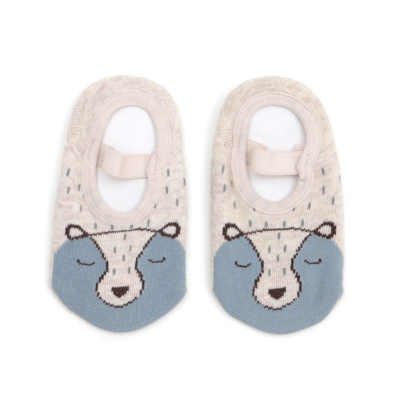 Animal pattern First Walker Shoes for Newborns-24mos