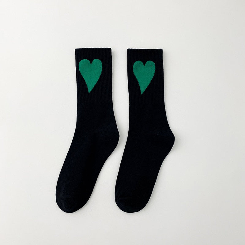 Organic Cotton Heart On Your Ankle Socks