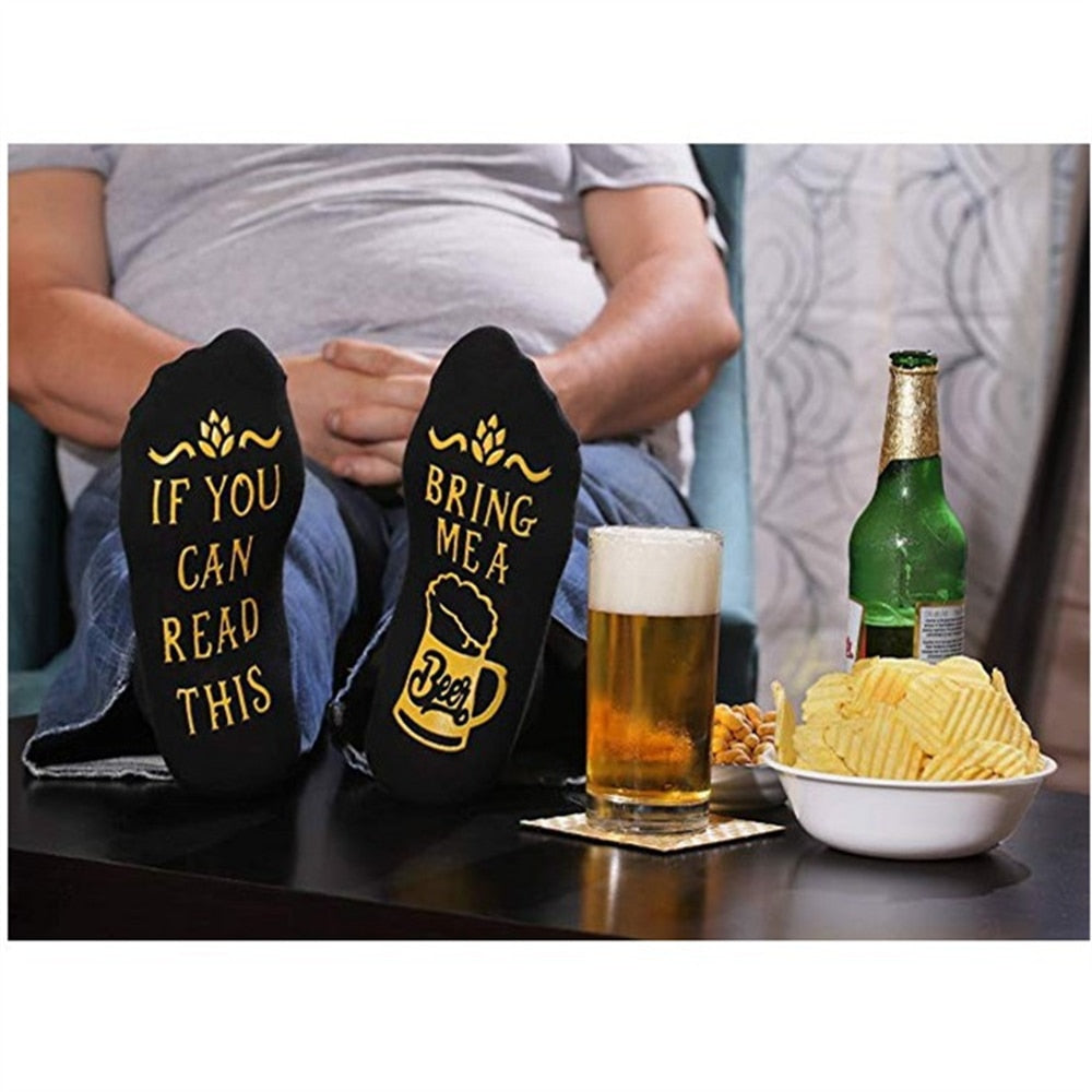 Unisex Funny Quote Socks