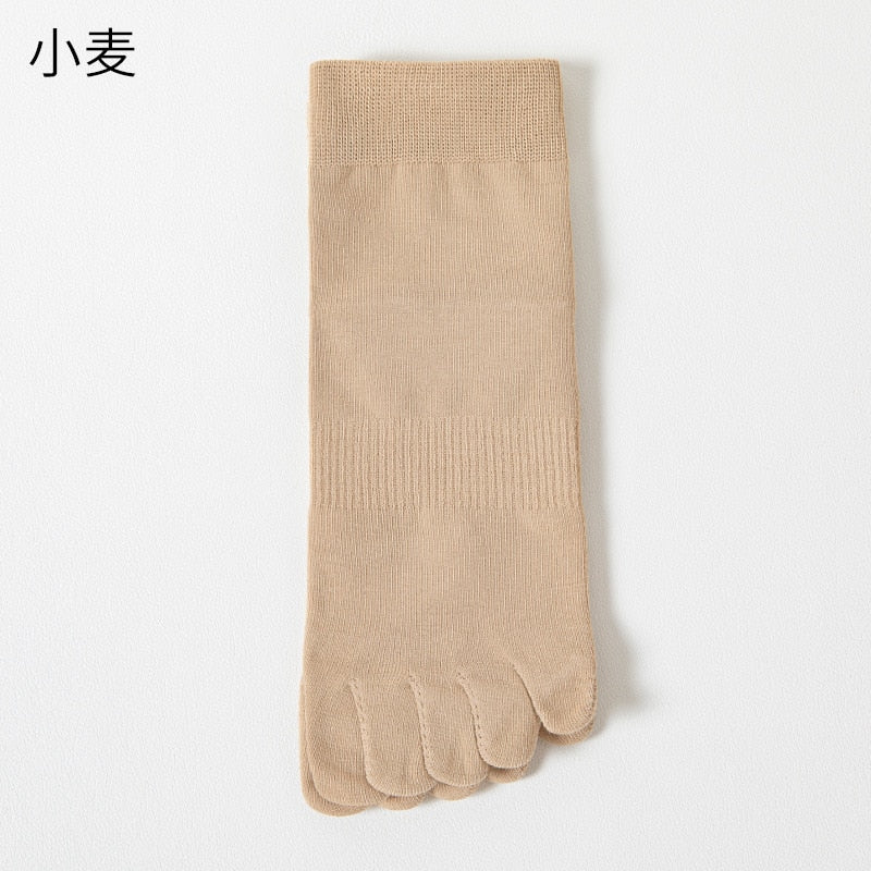 Women’s Combed Cotton Five Toe Socks