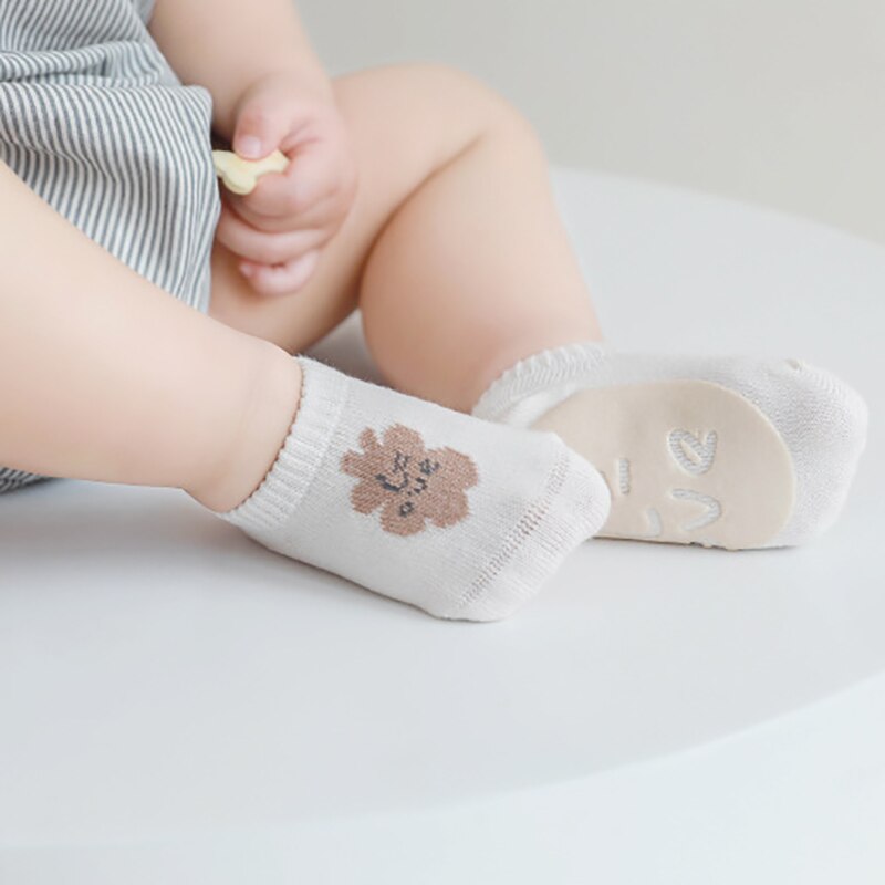 Anti-slip Floor Socks for 0-6 years