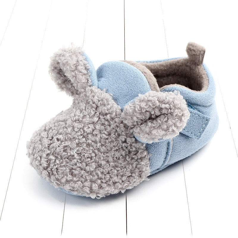 First Walker Animal Paw Slippers 0-18mos