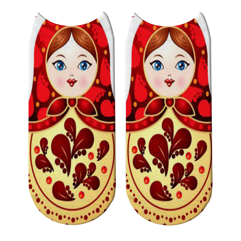 Russian Doll Socks