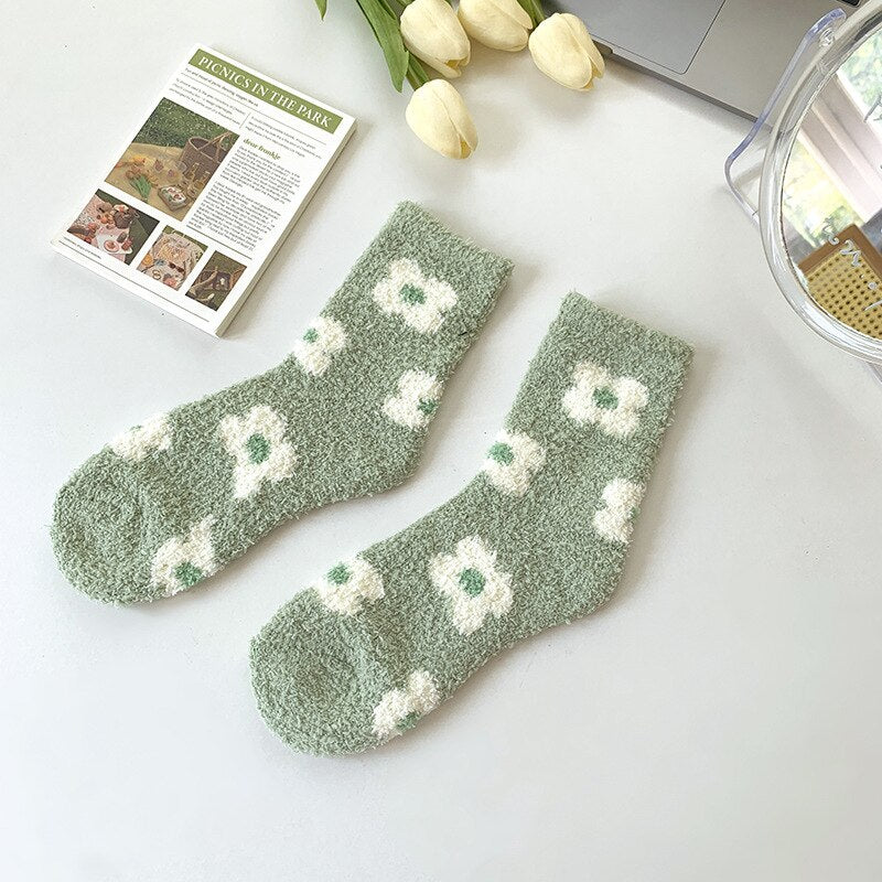 Fuzzy Socks for Women & Girls