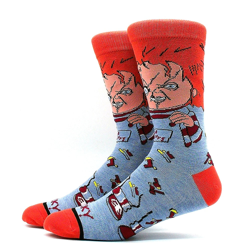 Comic Book, Anime, Yoda, Star Wars Novelty Socks