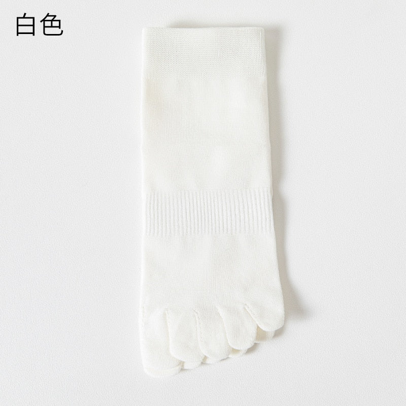 Women’s Combed Cotton Five Toe Socks