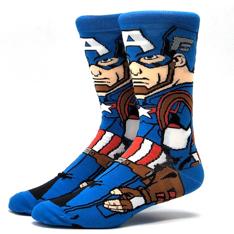 Comic Book, Anime, Yoda, Star Wars Novelty Socks