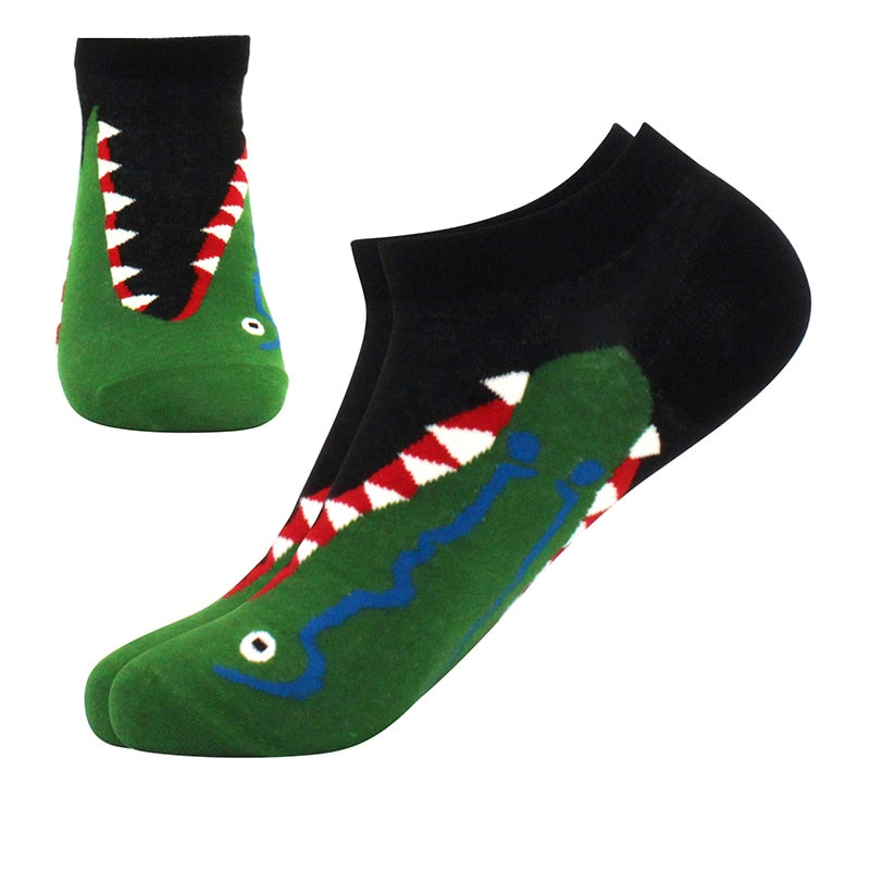 Men’s Fun Print Ankle Socks