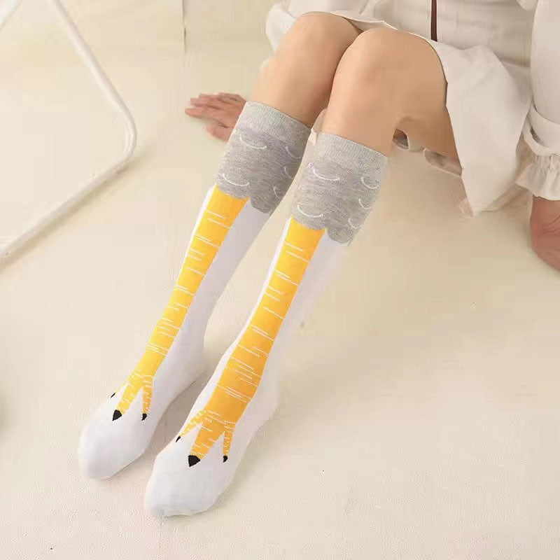 Woman's Sexy Chicken Paws Feet Socks and Other Fun Prints