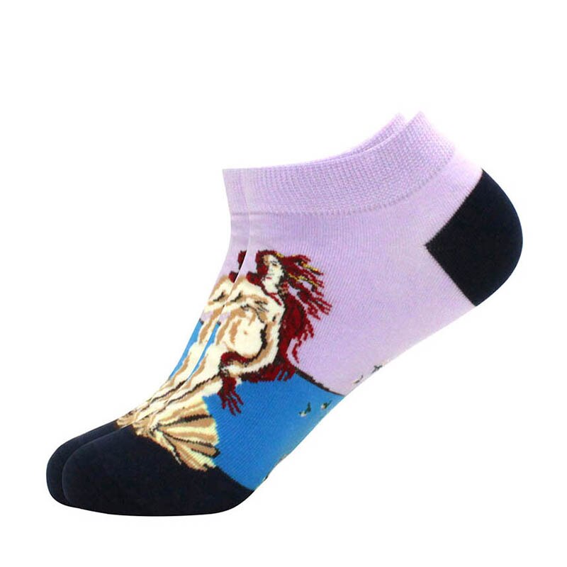 Men’s Fun Print Ankle Socks