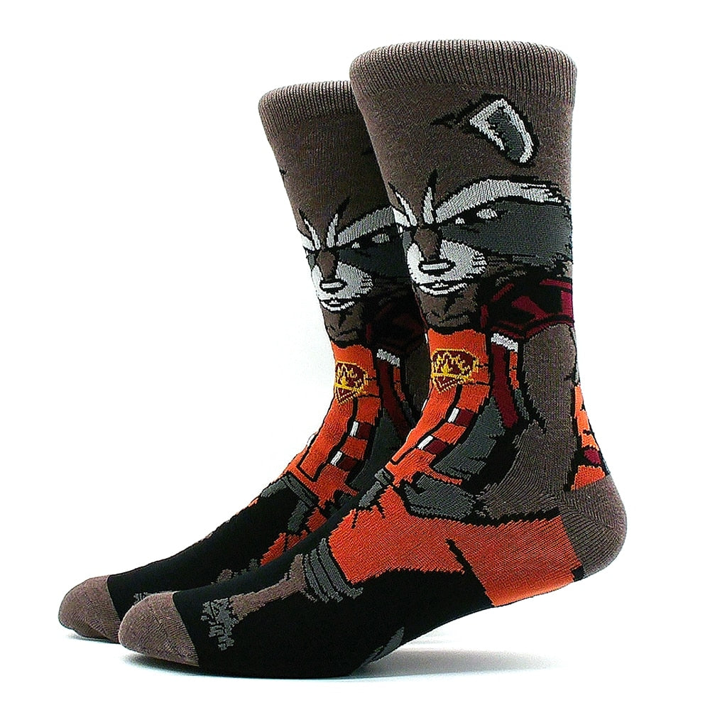 Comic Book, Anime, Yoda, Star Wars Novelty Socks